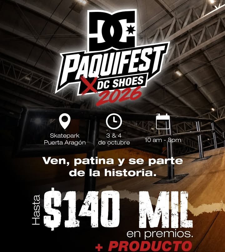 Paquifest x DC shoes 2026
