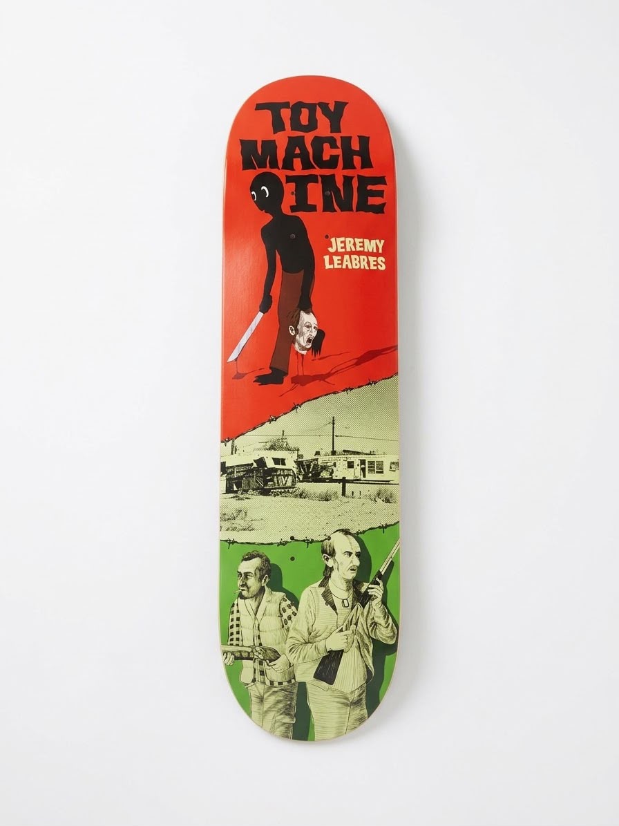 Tabla Toy Machine Pro Model Jeremy Leabres 8.25"